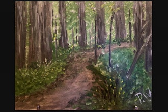Painting, Pints and Pizza! - Forest Path